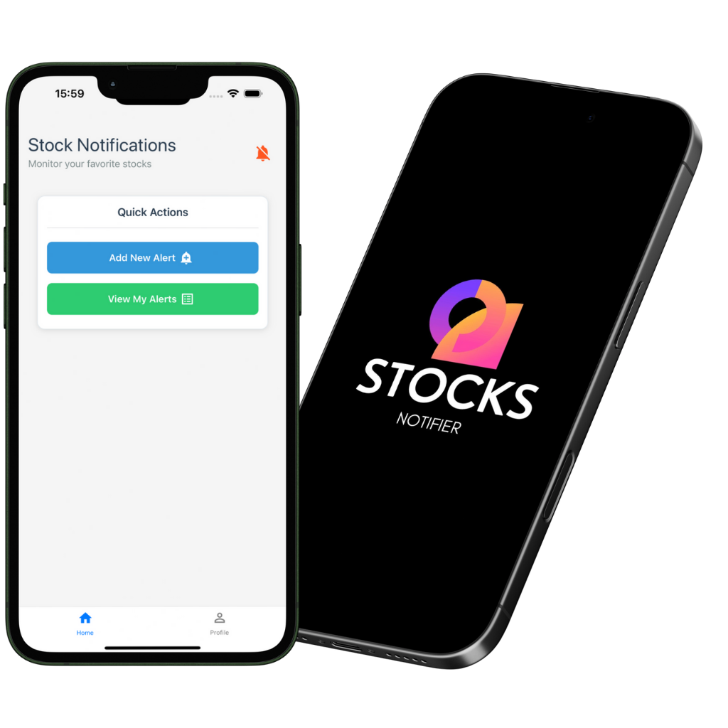 Stocks Notifier App Screenshot